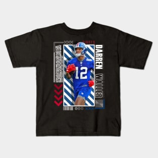 Darren Waller Paper Poster Version 10 Kids T-Shirt